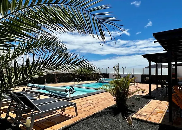 Cosy Modern Casa Del Sol Naciente With Heated Pools * Playa Blanca